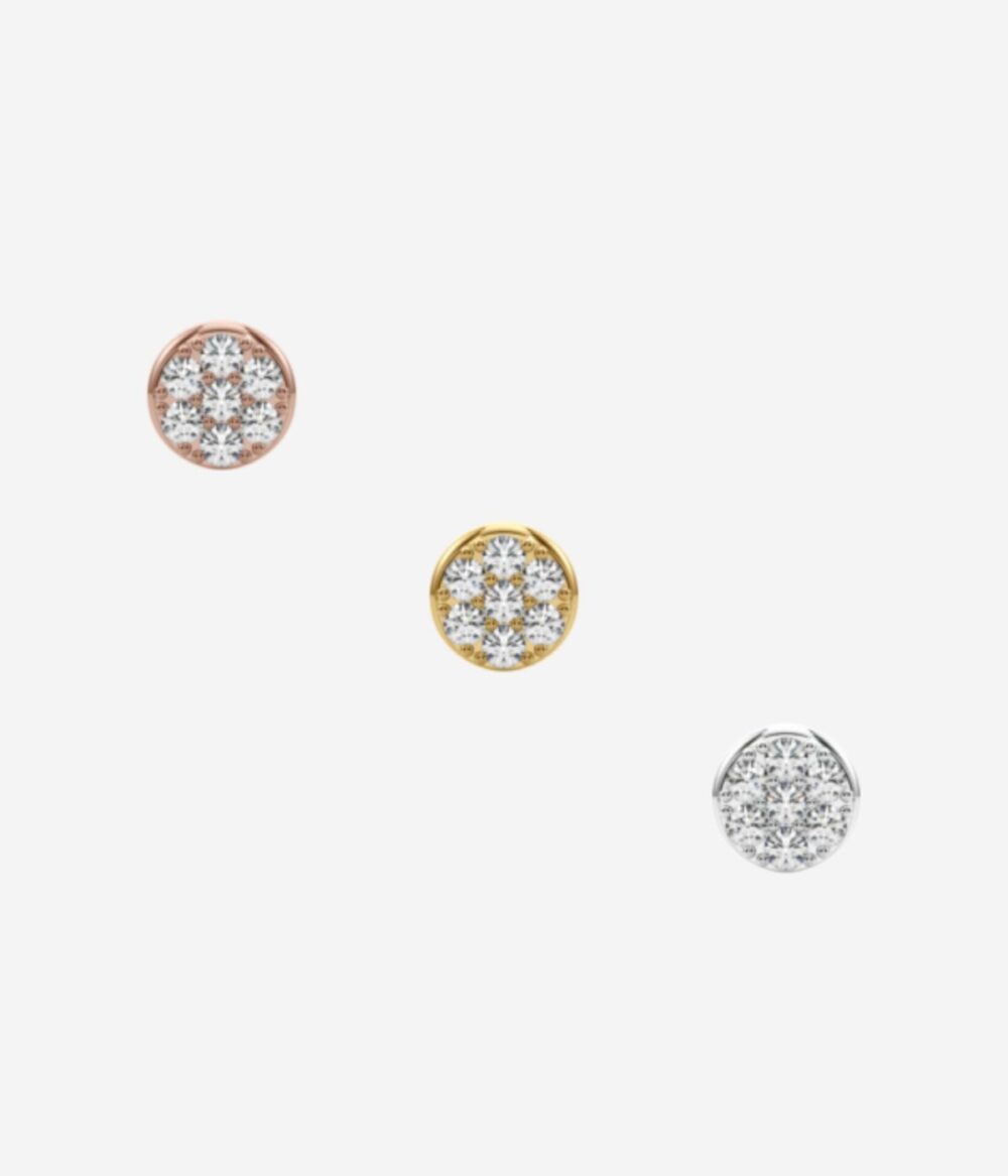 Floral Motif Earring